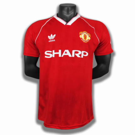 1988 1999 Retro Manchester United Football Shirt  jersey